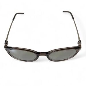 Emporio Armani Mirrored Sunglasses, grey lenses